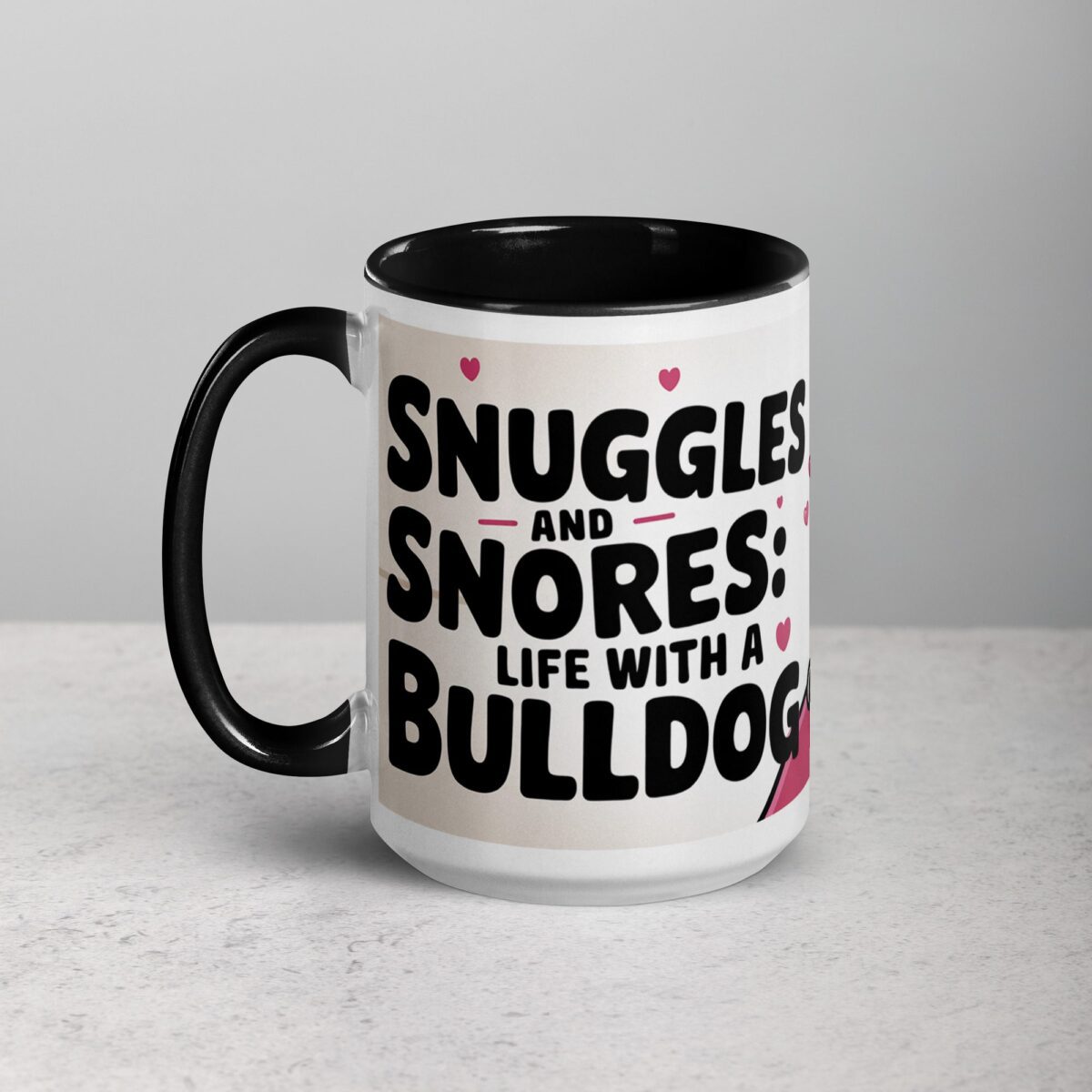 Snuggles and Snores: Life with a Bulldog Coffee Mug - Image 5