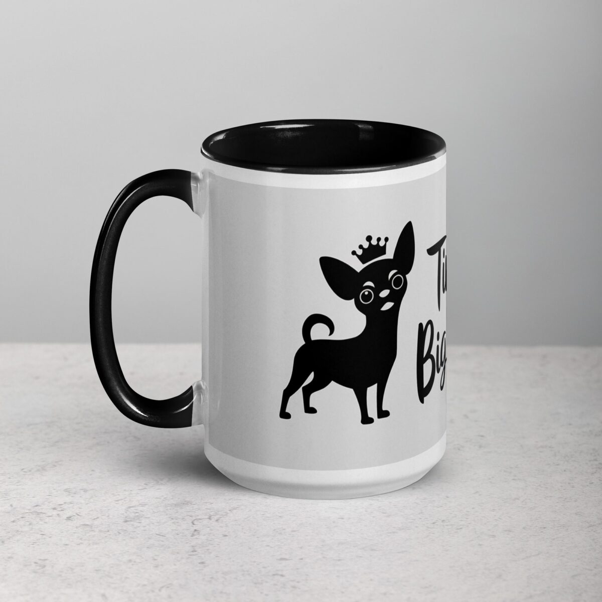 Tiny Dog, Big Personality Coffee Mug - Image 5