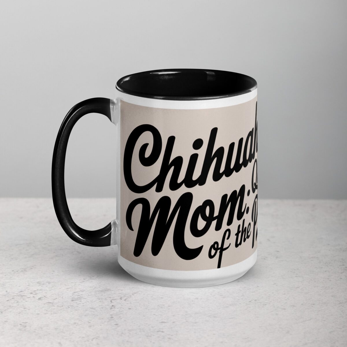 Chihuahua Mom: Queen of the Pack Coffee Mug - Image 5