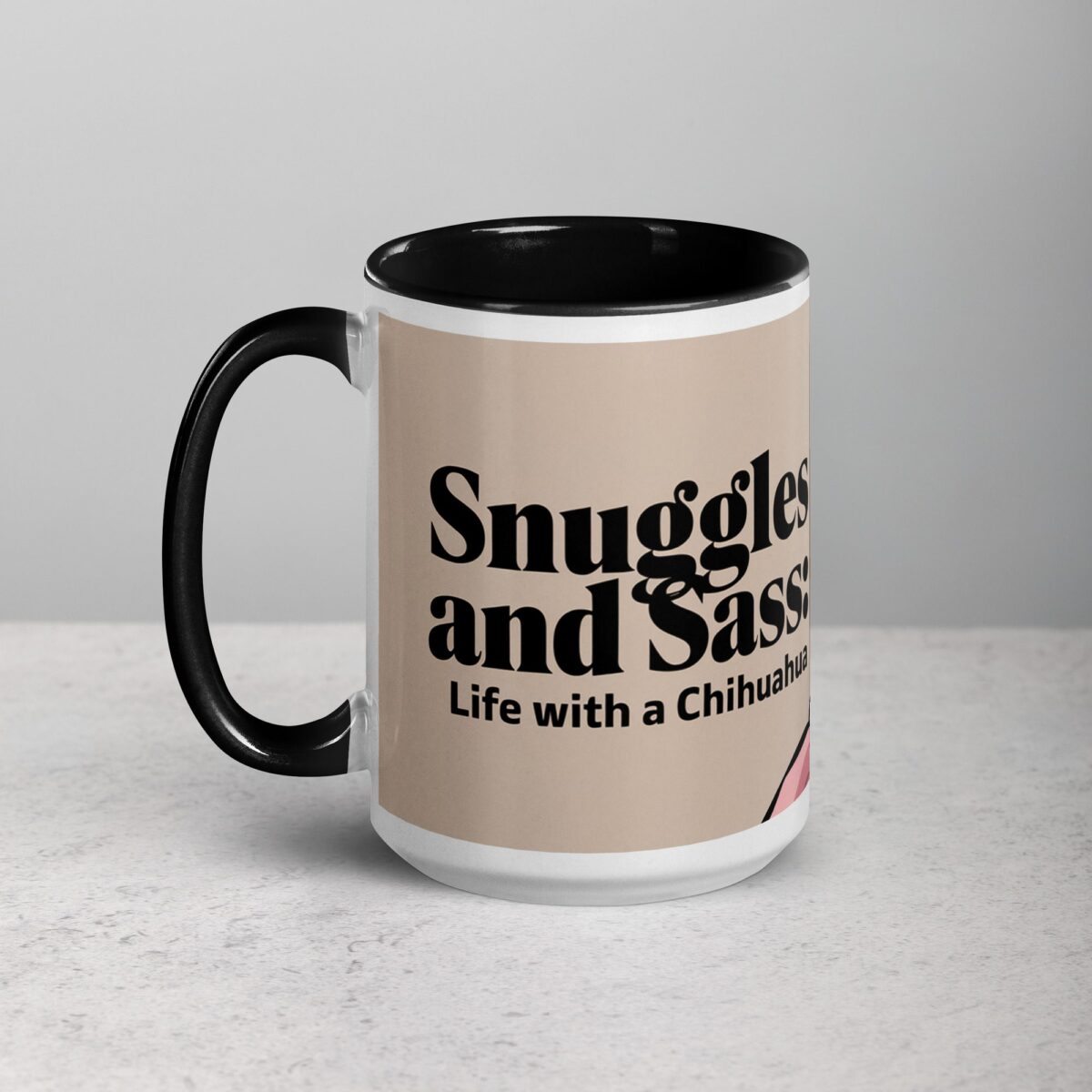 Snuggles and Sass: Life with a Chihuahua Coffee Mug - Image 5