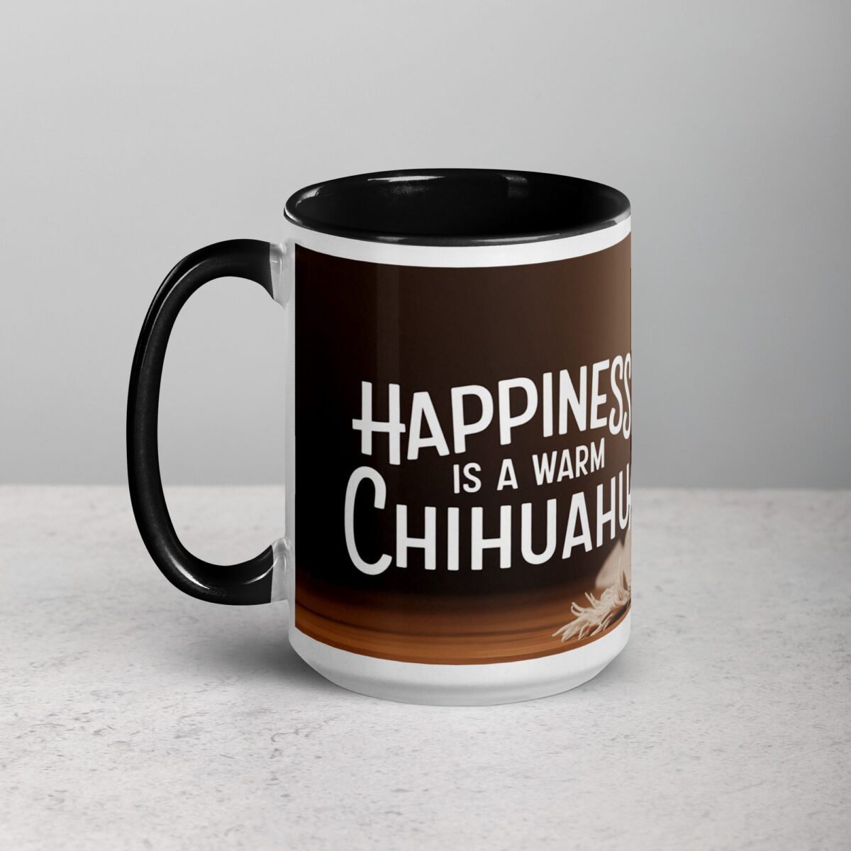 Happiness Is a Warm Chihuahua Coffee Mug - Image 5