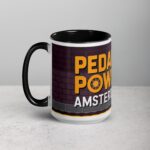 Pedal Power: Amsterdam Style Coffee Mug - Image 5