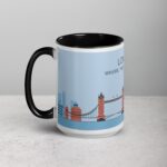 London: Where the Thames Flows Coffee Mug - Image 5