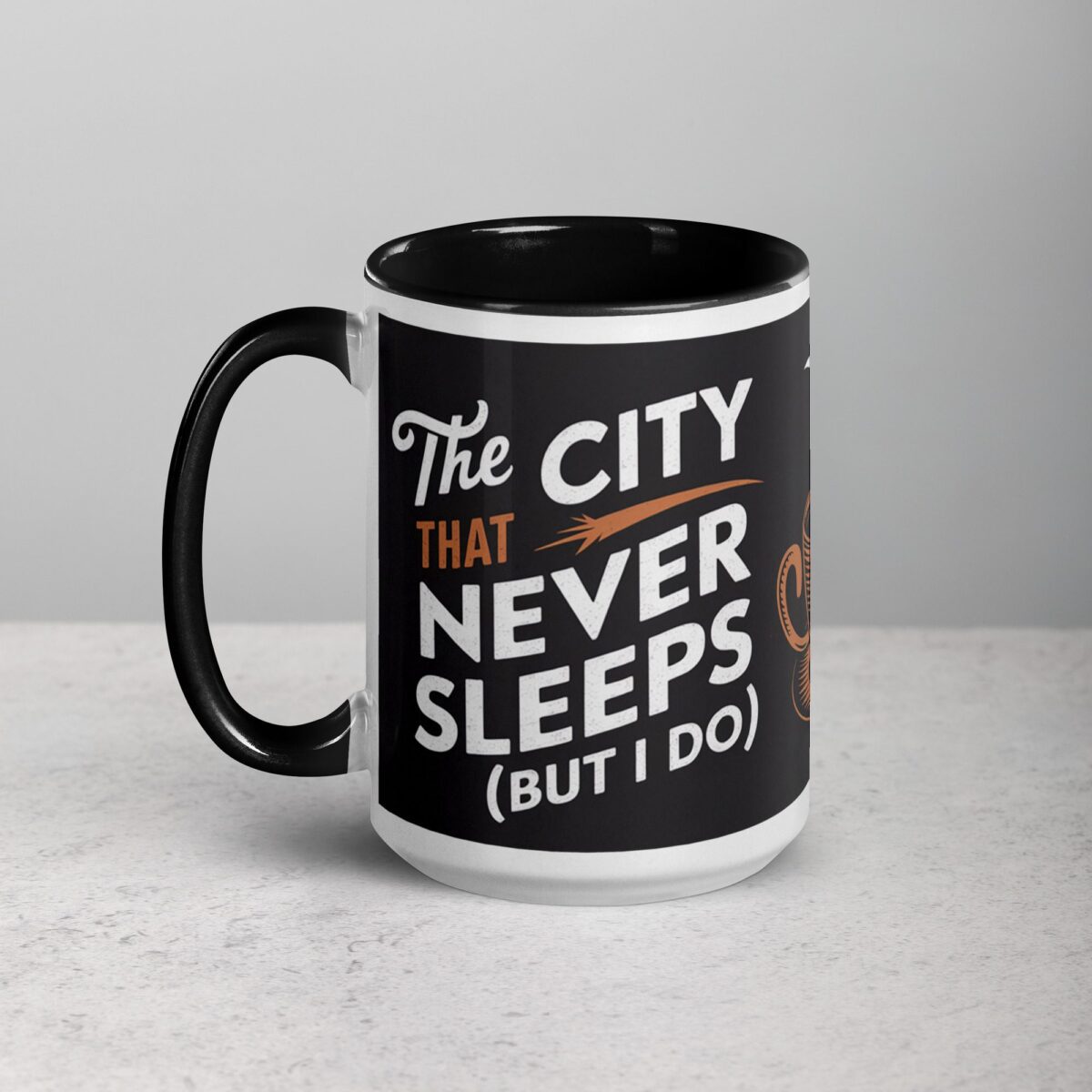 The City That Never Sleeps (But I Do) Coffee Mug - Image 5