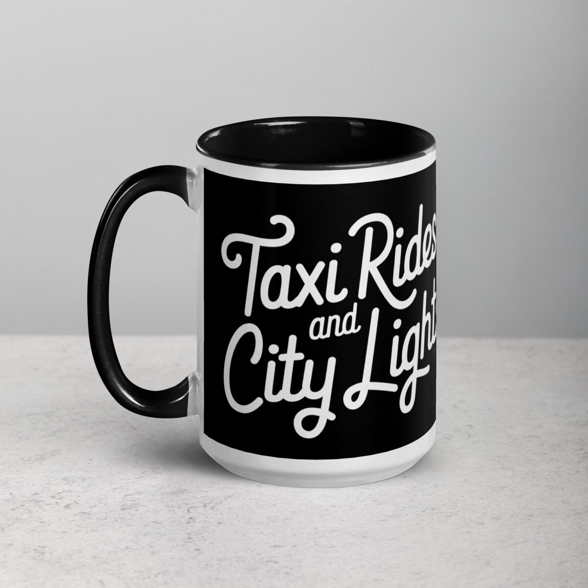 Taxi Rides and City Lights Coffee Mug - Image 5