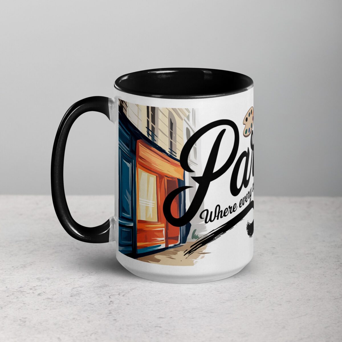 Paris: Where Every Corner Is Art Coffee Mug - Image 5