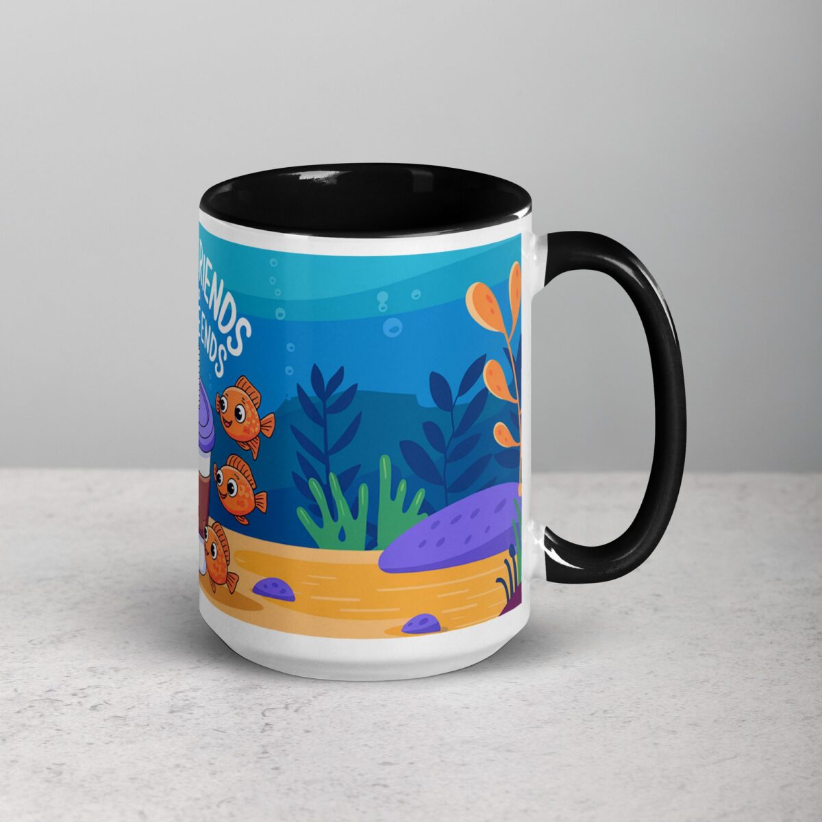 Fishy Friends and Coffee Ends Mug - Image 6