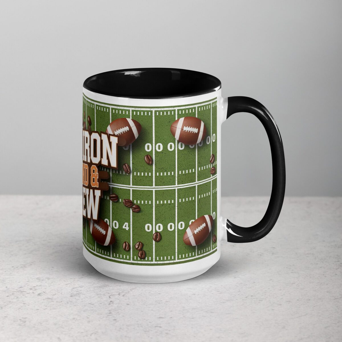 Gridiron Grind & Brew Football Mug - Image 6