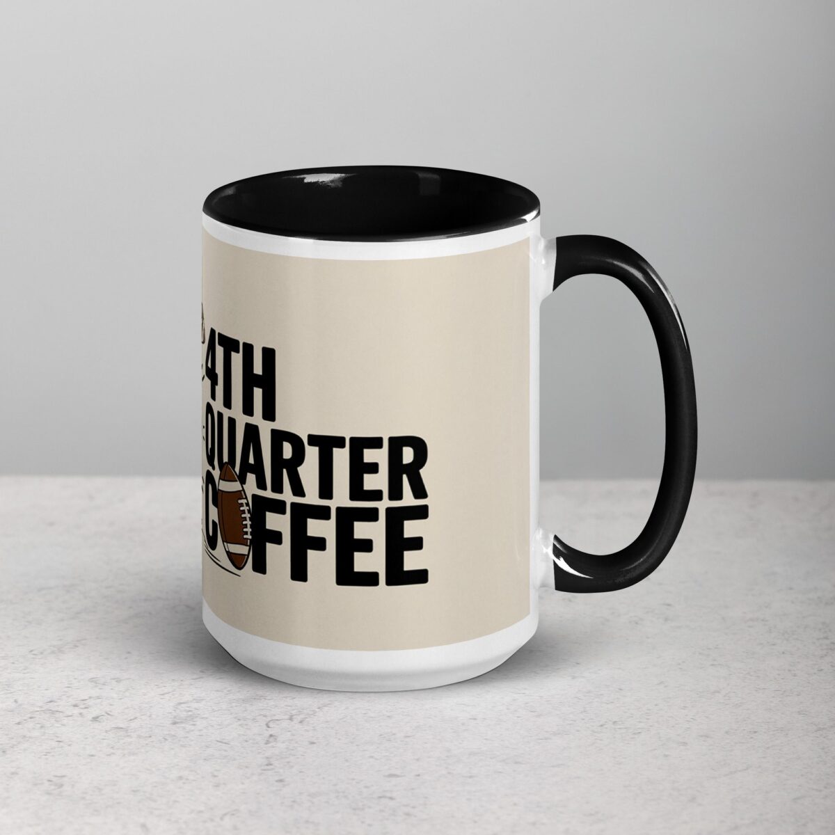 4th Quarter Coffee Football Mug - Image 6