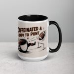 Caffeinated & Ready to Punt Football Mug - Image 6