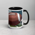 I Love Football Elegant Coffee Mug & Tea Cup - Image 6