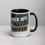 Puck Off, I Need Coffee! Hockey Mug - Image 6