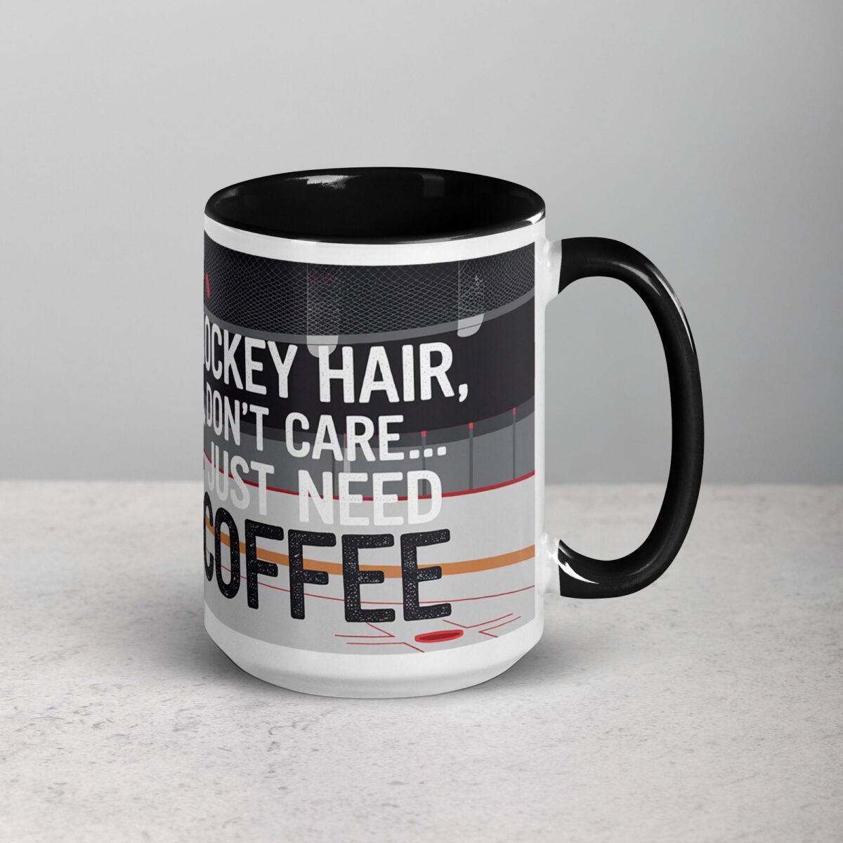 Hockey Hair, Don’t Care… Just Need Coffee Mug - Image 6