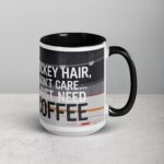 Hockey Hair, Don’t Care… Just Need Coffee Mug - Image 6