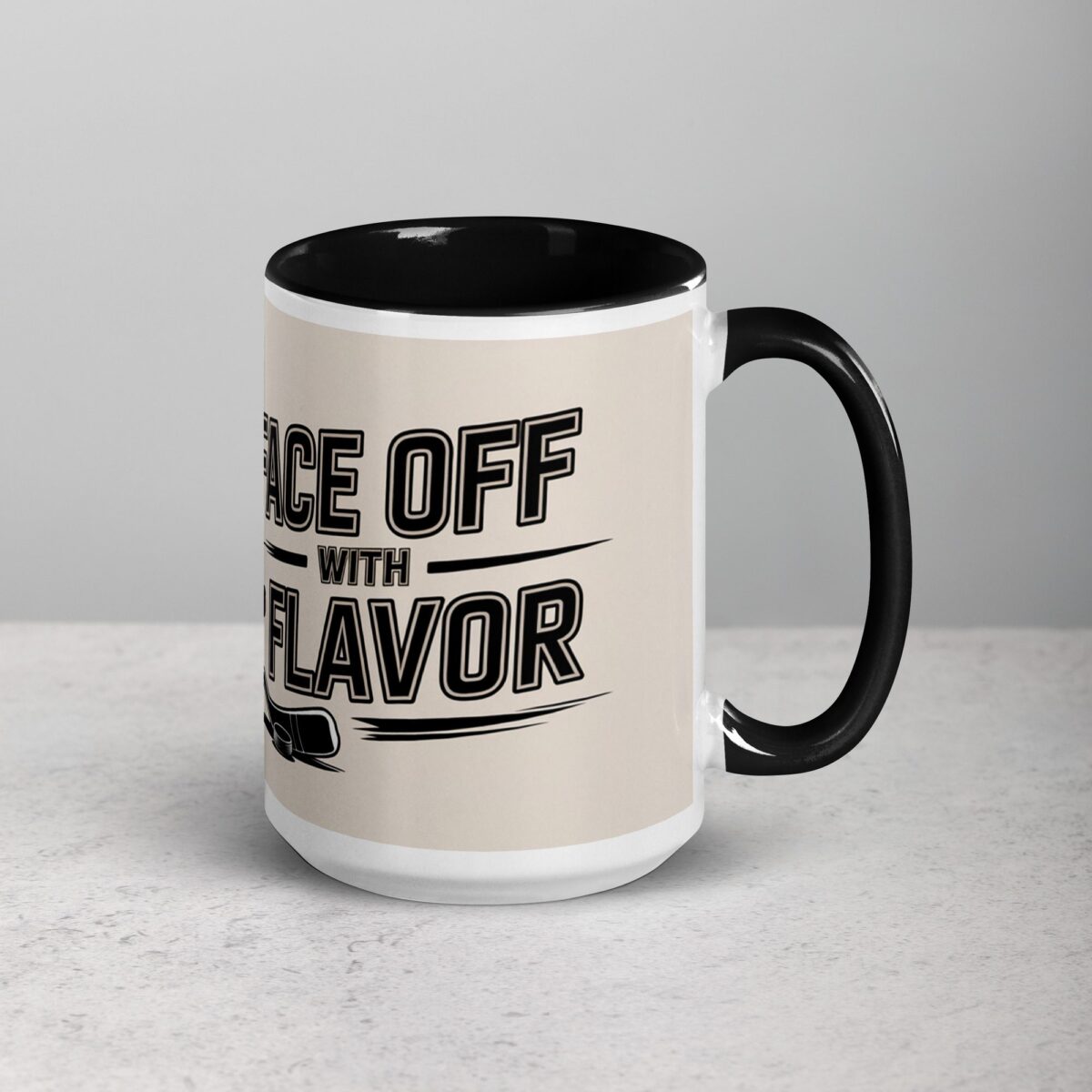 Face Off with Flavor Hockey Coffee Mug - Image 6