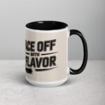 Face Off with Flavor Hockey Coffee Mug - Image 6