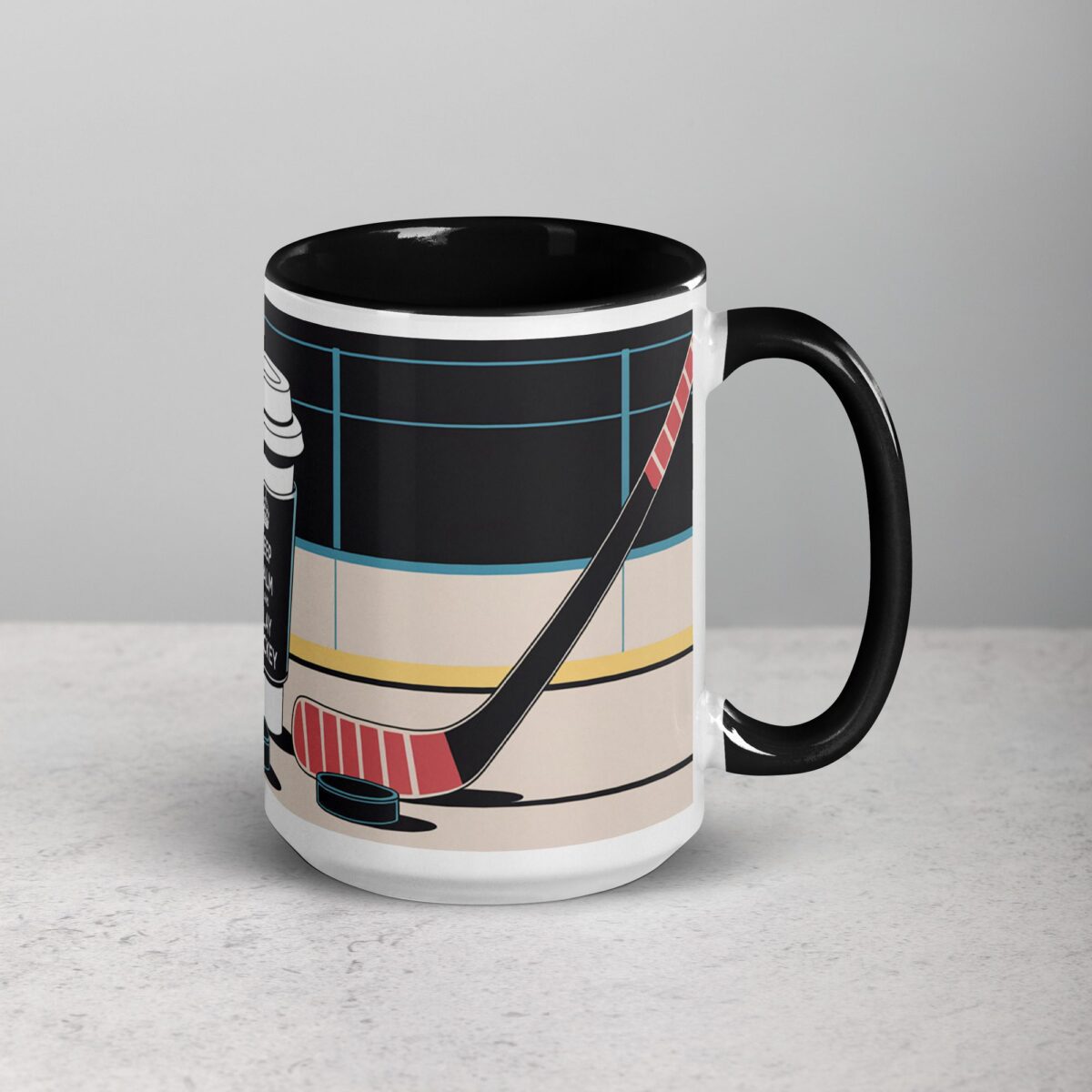 Keep Calm and Play Hockey Coffee Mug & Tea Cup - Image 6