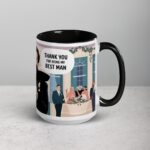 Elegant Thank You Best Man Coffee Mug & Tea Cup - Image 6