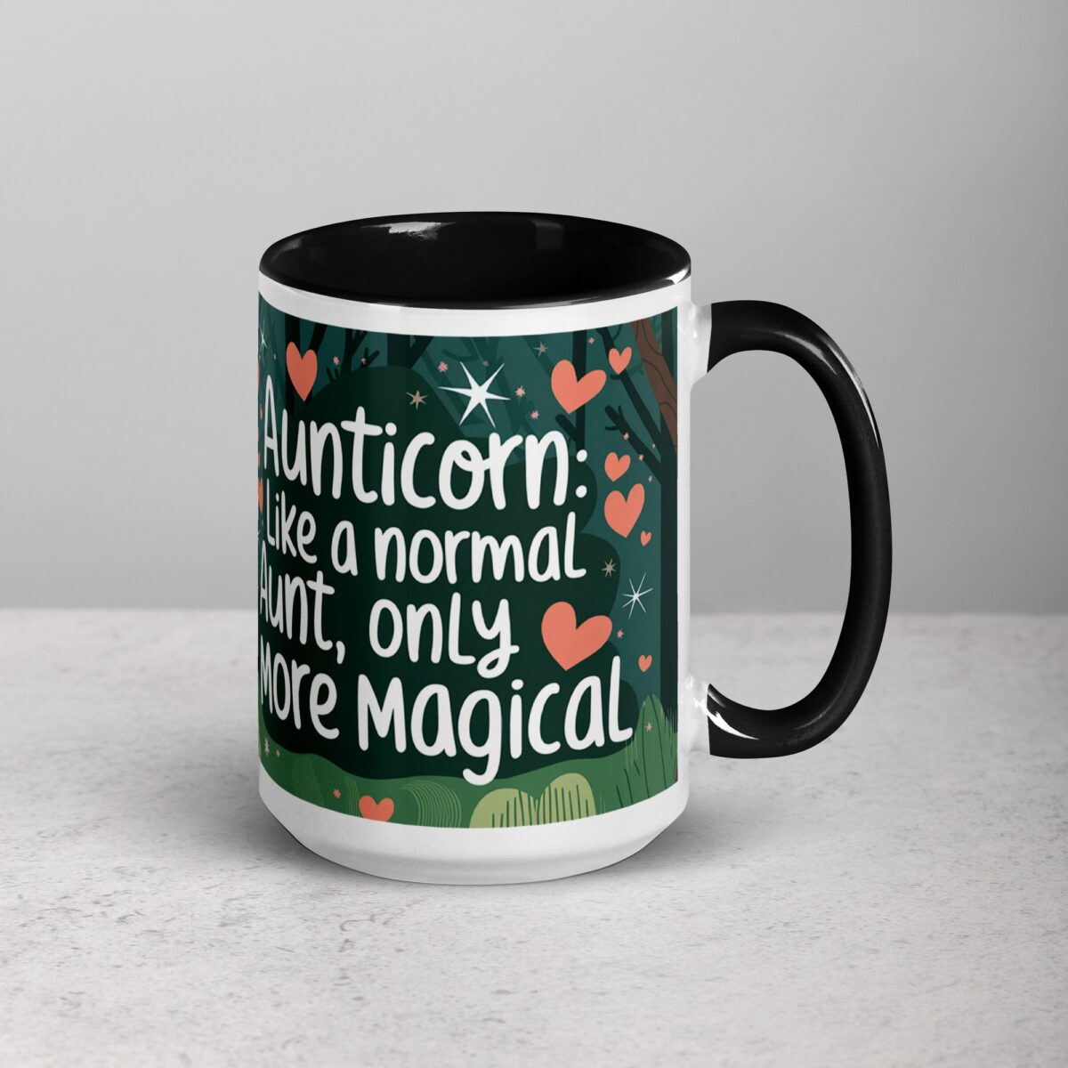 Aunticorn: Like a Normal Aunt, Only More Magical Mug - Image 6
