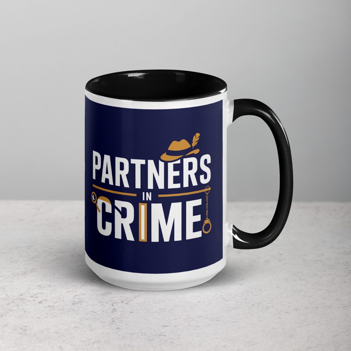 Partners in Crime Coffee Mug & Tea Cup - Image 6