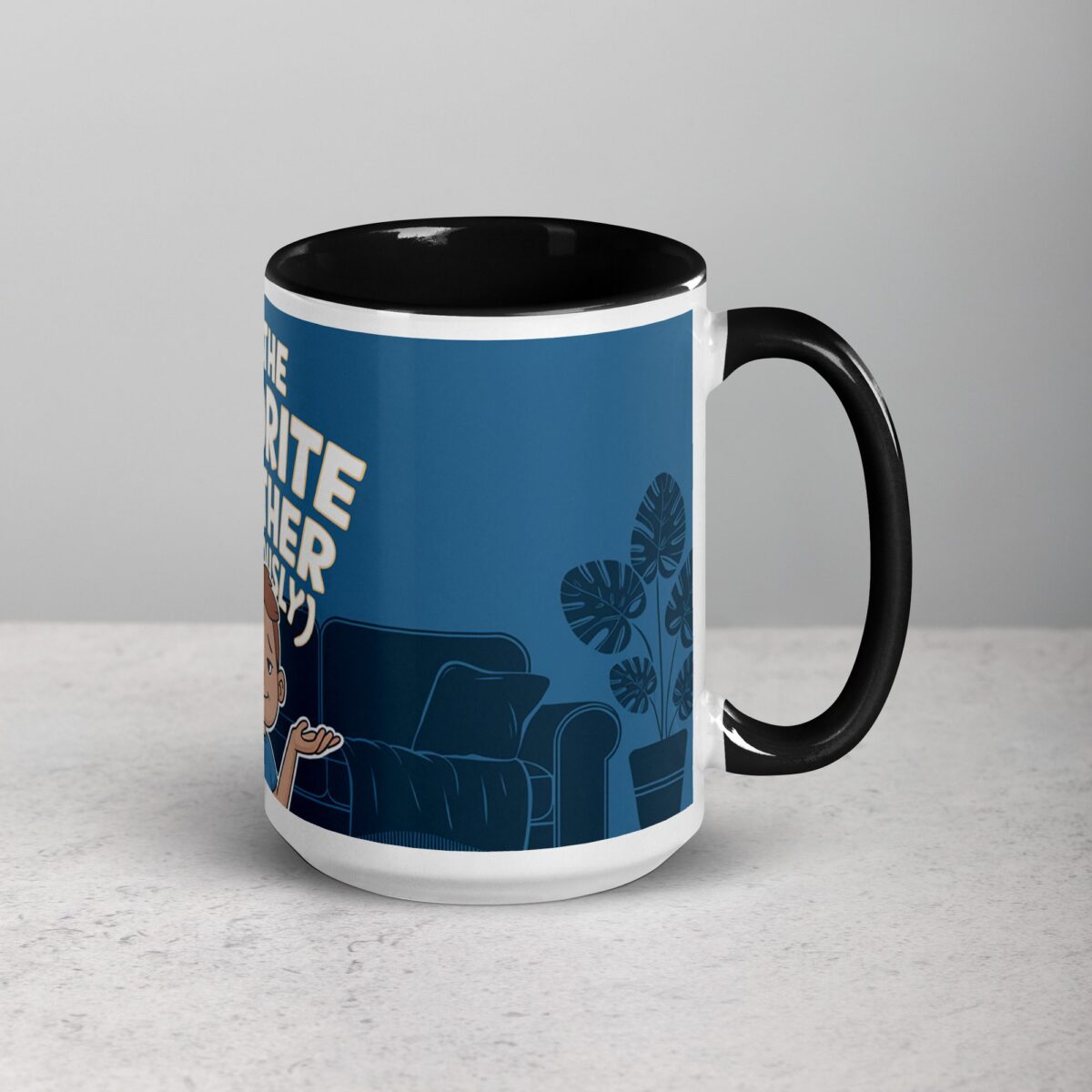 I’m the Favorite Brother (Obviously) Coffee Mug - Image 6