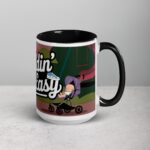 Daddin Ain't Easy  Coffee Mug & Tea Cup - Image 6