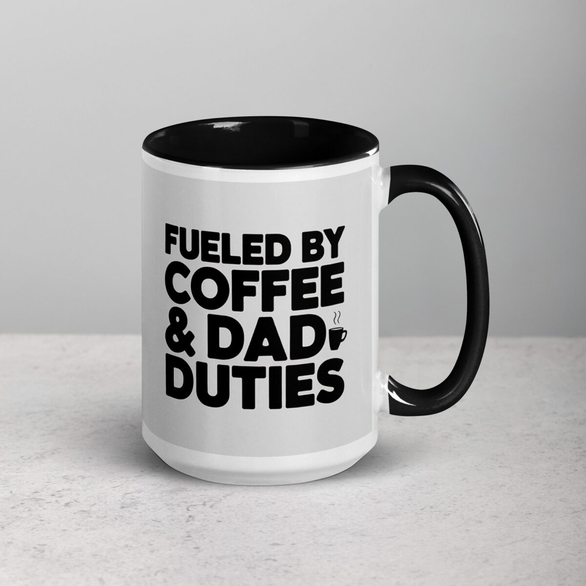 Fueled by Coffee & Dad Duties Mug - Image 6