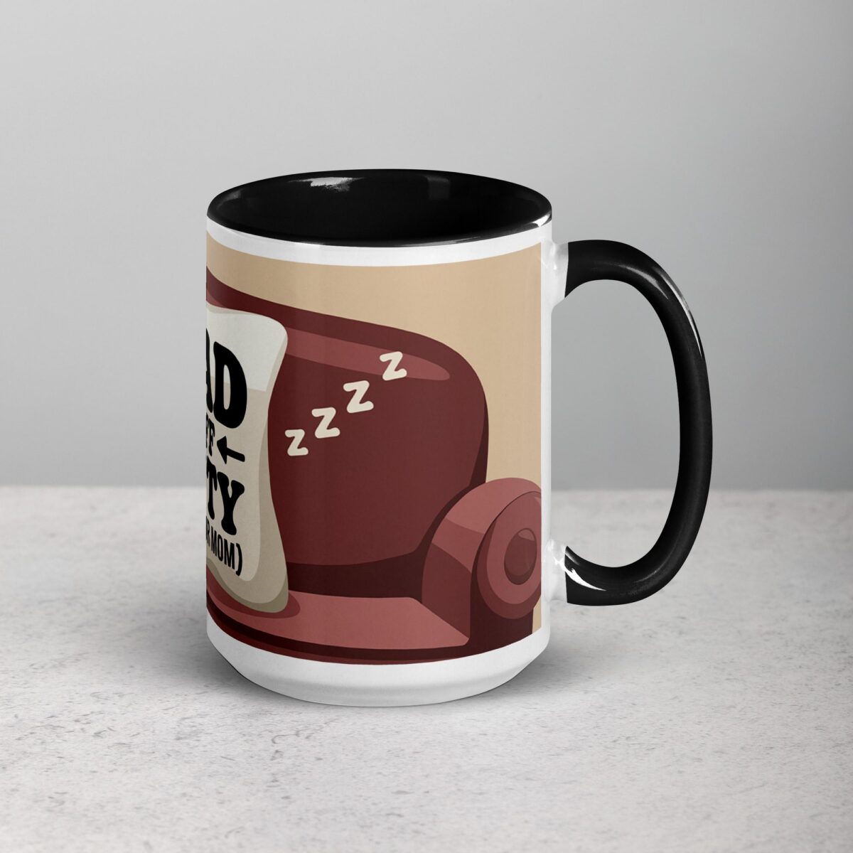 Dad Off Duty (Ask Your Mom) Coffee Mug - Image 6