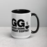 GG: Good Game, Great Coffee Gamer Mug - Image 6