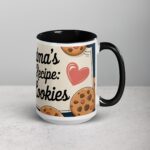Grandma’s Secret Recipe: Love & Cookies Coffee Mug - Image 6