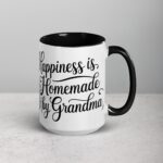 Happiness is Homemade (By Grandma) Coffee Mug - Image 6
