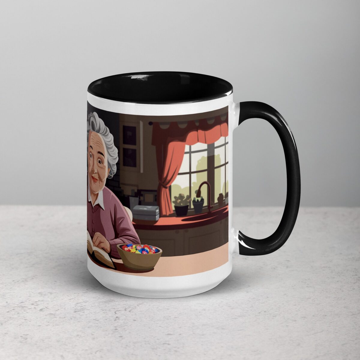 Grandma: Keeper of Wisdom and Sweets Coffee Mug - Image 6