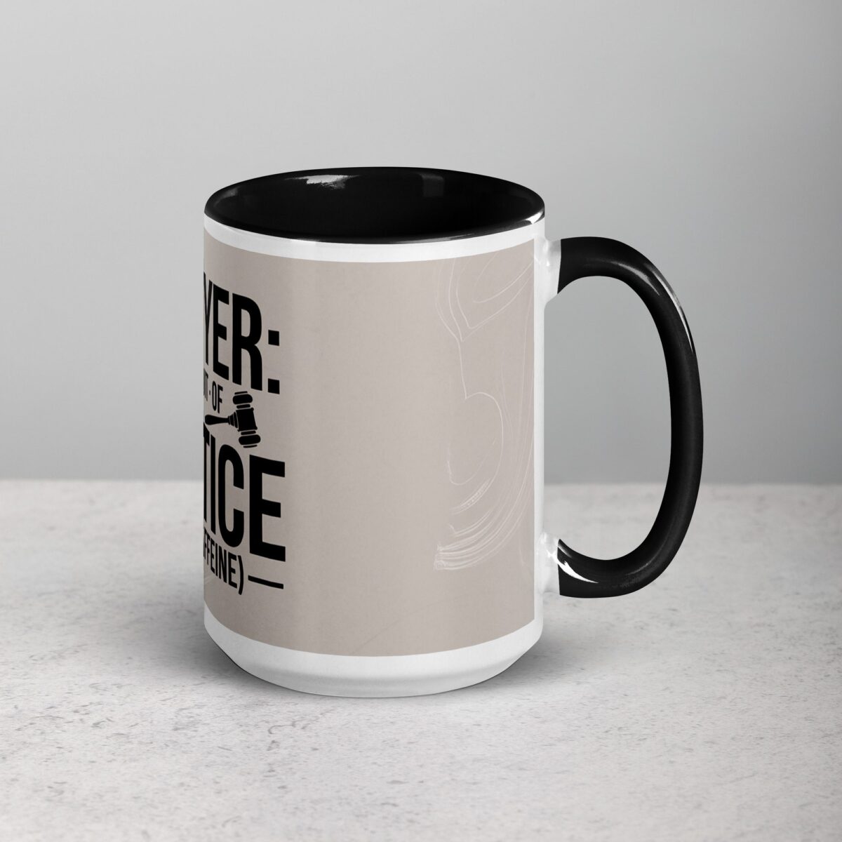 Lawyer: The Pursuit of Justice (and Caffeine) Mug - Image 6