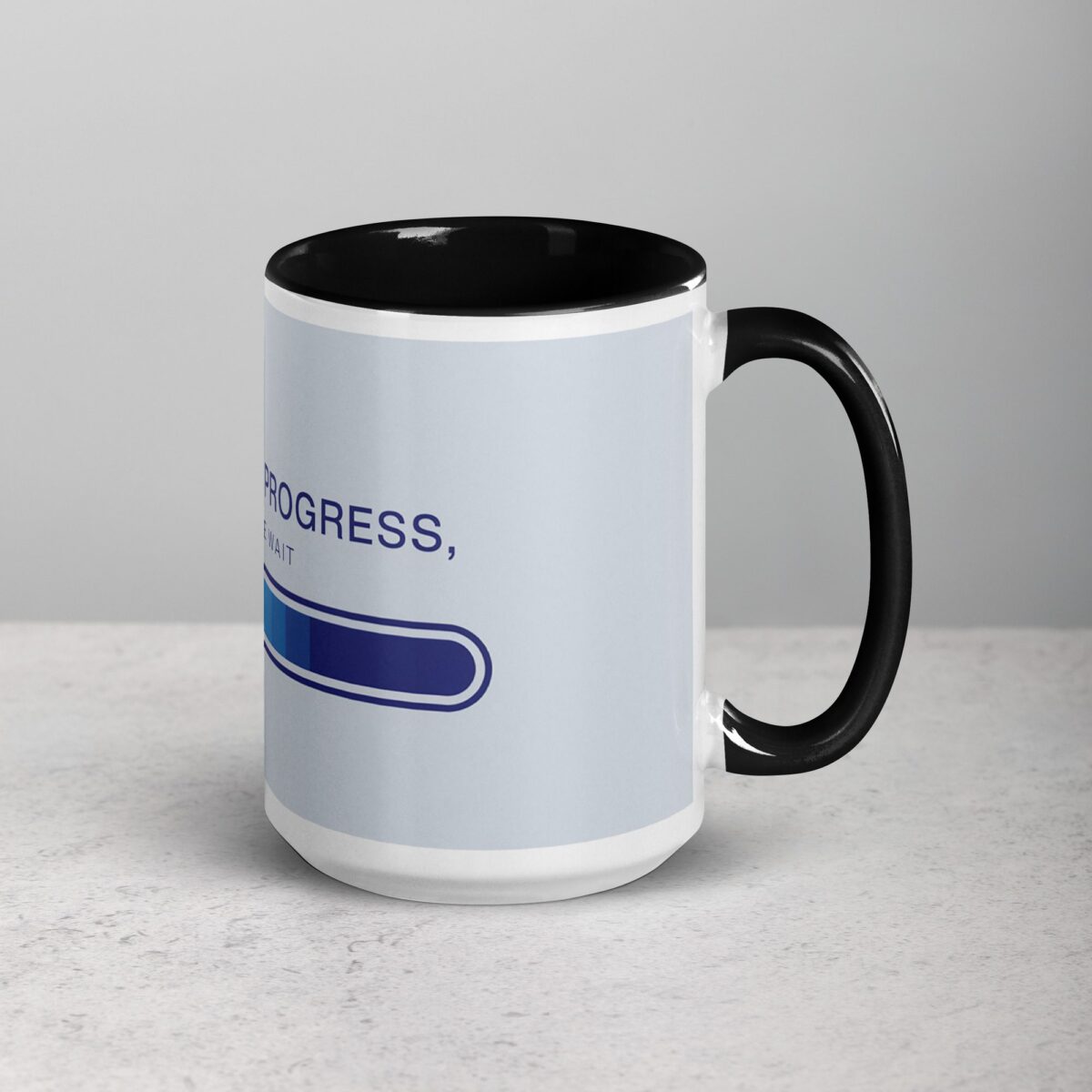 Lawyer in Progress, Please Wait Coffee Mug - Image 6