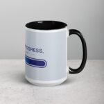 Lawyer in Progress, Please Wait Coffee Mug - Image 6