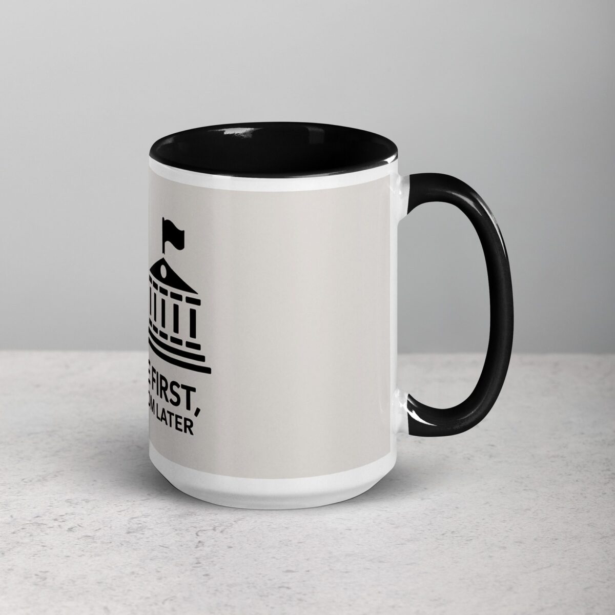 Coffee First, Courtroom Later Lawyer Mug - Image 6