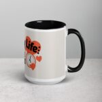 Nanny Life: Powered by Patience and Love Coffee Mug - Image 6