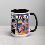 Nanny: Manager of Mayhem Coffee Mug & Tea Cup - Image 6