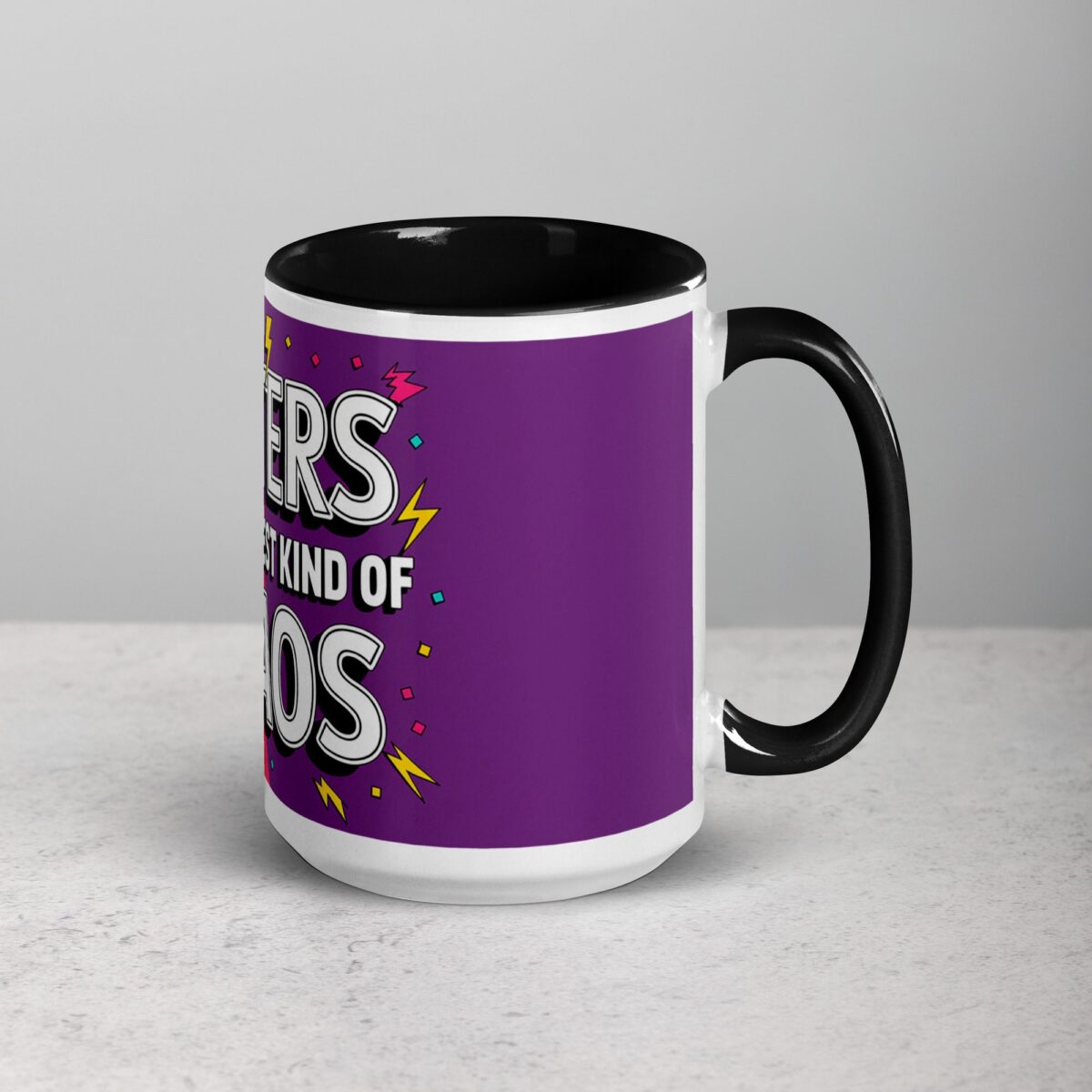 Sisters Are the Best Kind of Chaos Coffee Mug - Image 6