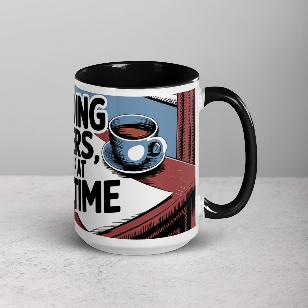 Grading Papers, One Sip at a Time Coffee Mug - Image 6