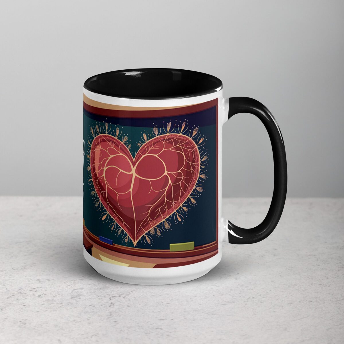 Teaching Is a Work of Heart Coffee Mug & Tea Cup - Image 6