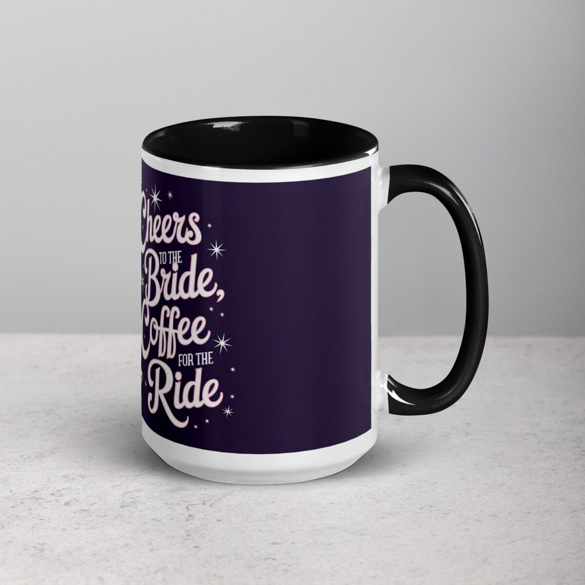 Cheers to the Bride, Coffee for the Ride Mug - Image 6