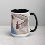 Thank You for Being My Bridesmaid Elegant Coffee Mug - Image 6