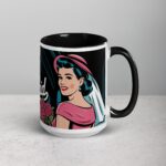 Thank You for Being My Bridesmaid Retro Coffee Mug - Image 6