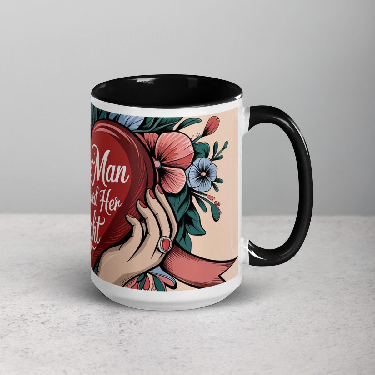 For the Man Who Raised Her Right Coffee Mug - Image 6