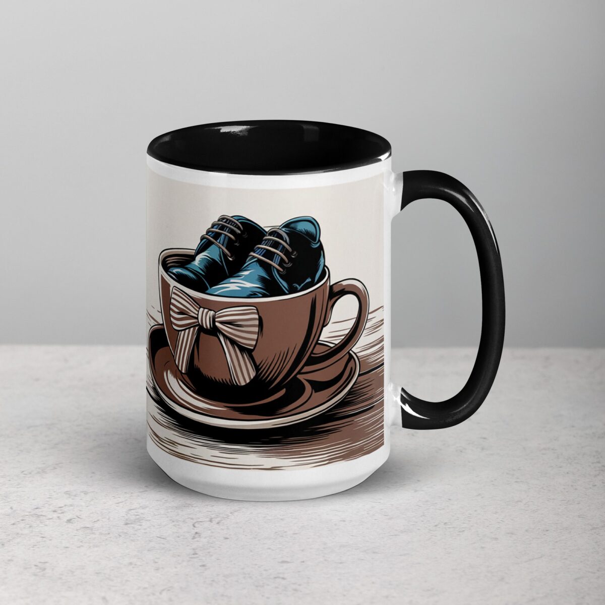 Walked Her Down the Aisle, Walking with Coffee Now Mug - Image 6