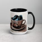 Walked Her Down the Aisle, Walking with Coffee Now Mug - Image 6