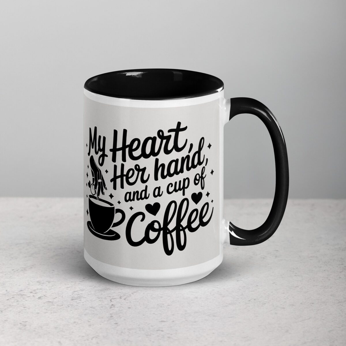 My Heart, Her Hand, and a Cup of Coffee Mug - Image 6