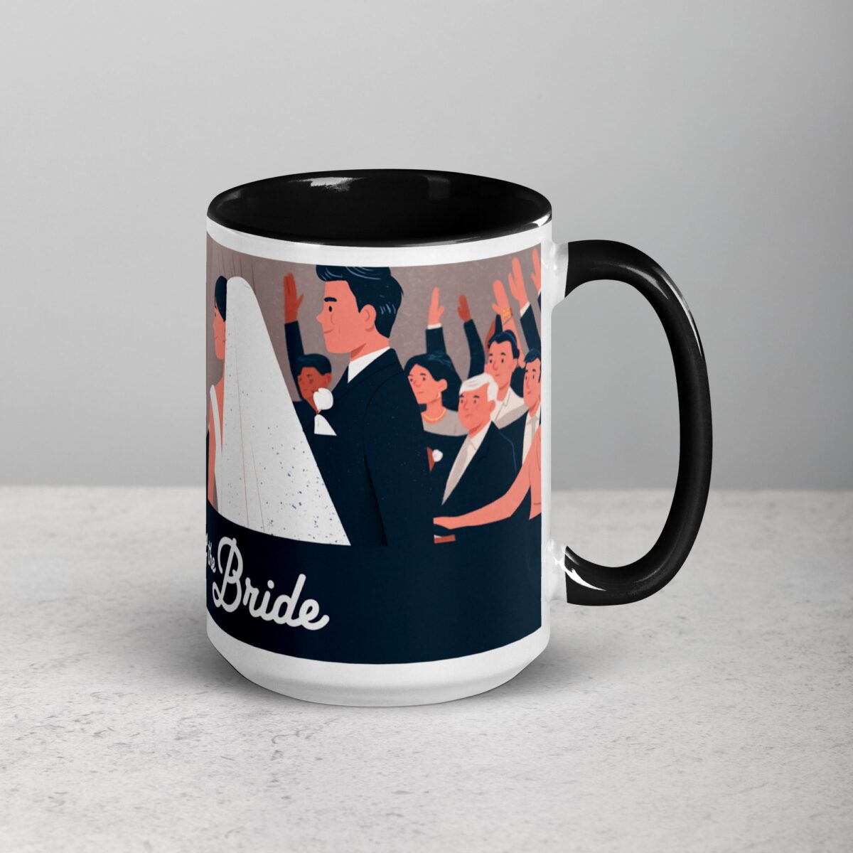 Father of the Bride Elegant Coffee Mug & Tea Cup - Image 6