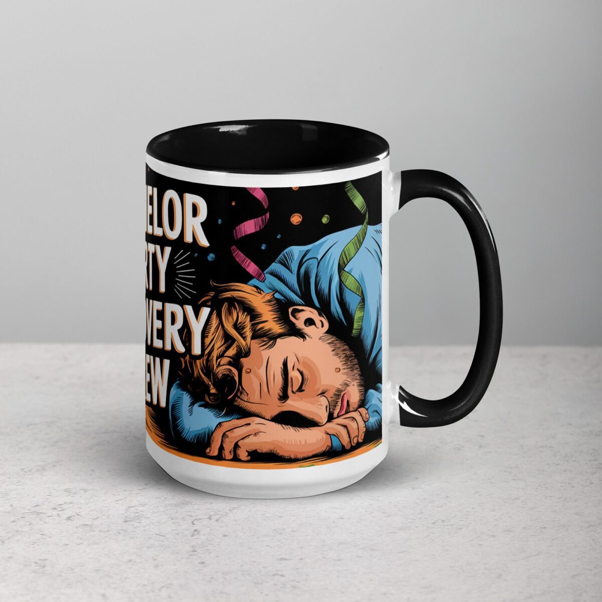 Bachelor Party Recovery Brew Groomsman Mug - Image 6